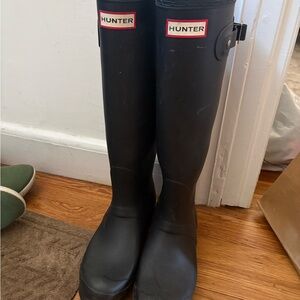 Hunter Classic Black Waterproof Boots